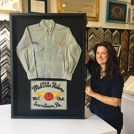 Shadowbox Framing of Mid-Nite Riders