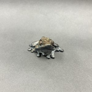 Frog B Small, Cast Bronze, 1.25" x 2.25" x 2"